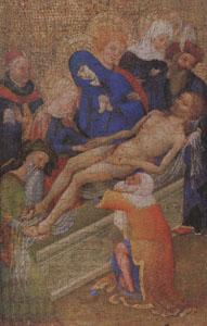 school of paris or Burgundy The Entombment of Christ (mk05) China oil painting art